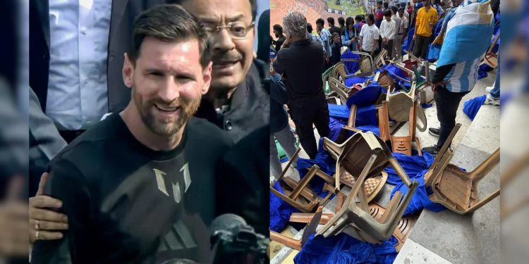 Messi’s Kolkata Visit Ends in Chaos as Fans Breach Security at Salt Lake Stadium