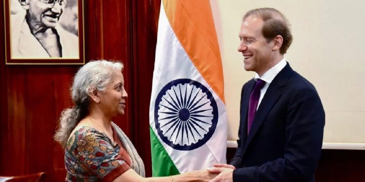 Finance Minister Nirmala Sitharaman Meets Russian Delegation in New Delhi