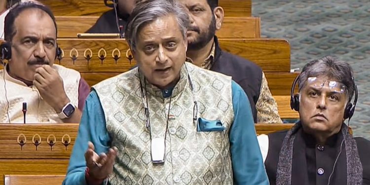 Shashi Tharoor Takes Swipe at Centre Over VB-G RAM G Bill, Recalls Bollywood Lyric in Lok Sabha