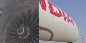 Air India A350 Suffers Engine Damage After Baggage Container Ingestion at Delhi Airport