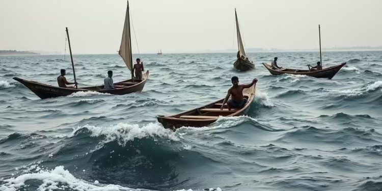 Bubbling Seawater off Gujarat Coast Triggers Concern Among Authorities and Fisherfolk