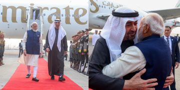 PM Modi Welcomes UAE President Sheikh Mohamed bin Zayed on Brief India Visit