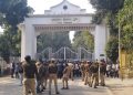 Lucknow University Students Protest Against New UGC Regulations