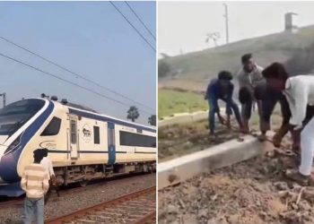 “Vande Bharat Ko Rukwa Kar Rahengay”: Video Alleging Attempt to Stop Vande Bharat Train Goes Viral
