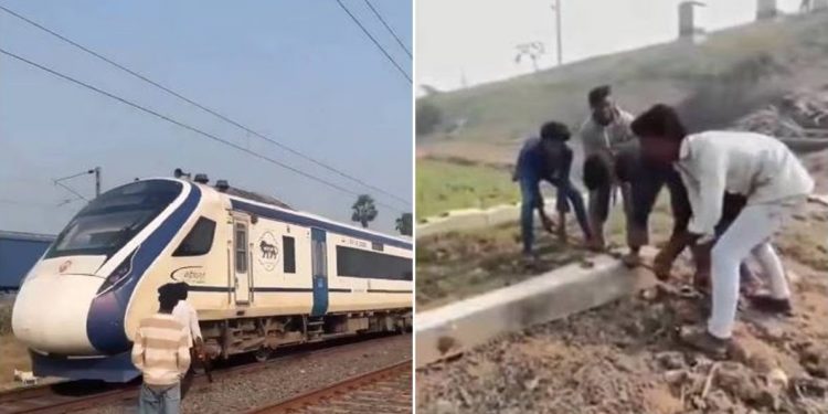 “Vande Bharat Ko Rukwa Kar Rahengay”: Video Alleging Attempt to Stop Vande Bharat Train Goes Viral