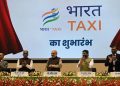 Union Cooperation Minister Amit Shah launches Bharat Taxi in New Delhi