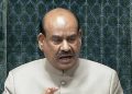 Lok Sabha Speaker Om Birla, who is facing a removal notice from opposition parties and has reportedly decided to recuse himself from the chair until the issue is settled.