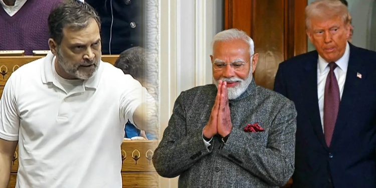 Rahul Gandhi Alleges PM Modi Yielded to US Pressure on Trade Deal, Says Farmers Betrayed